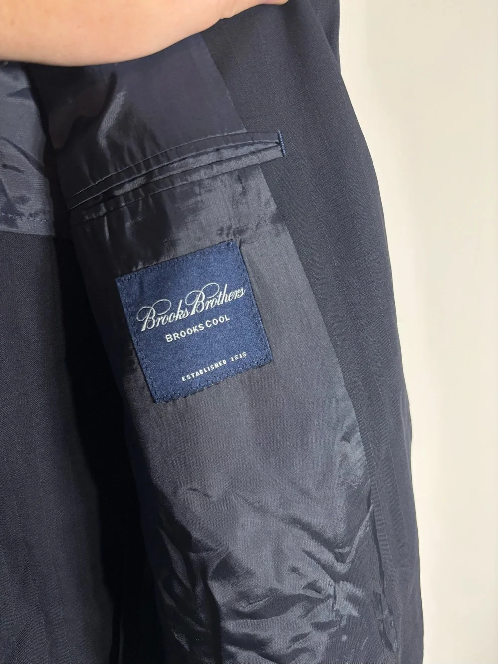 Brooks Brothers BrooksCool Blazer 42L Navy